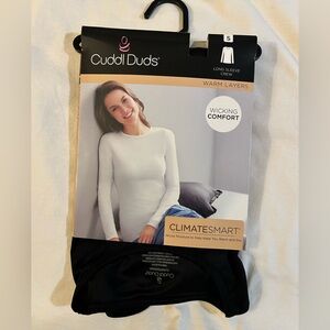 NWT Cuddl Duds Long Sleeve Crew neck climatesmart shirt